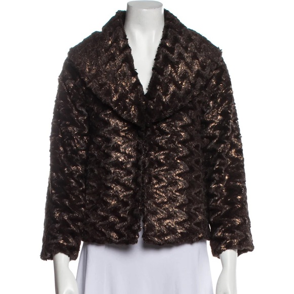 Alice + Olivia Faux Fur Jacket - Picture 1 of 7
